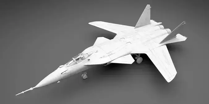 SU 47 Scale model 3D print model