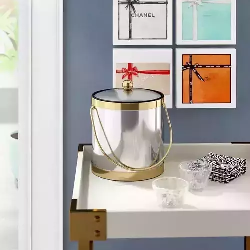 Dajavette Metal Ice Bucket 3D model