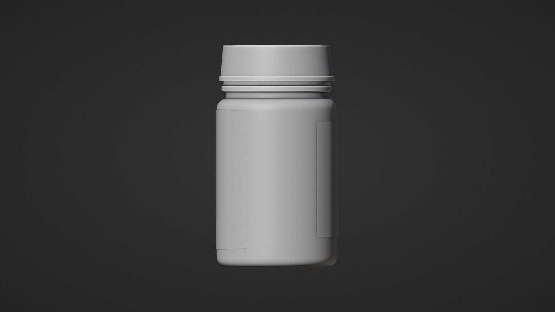 Medical Pill Bottle 3D Model - Pharmaceutical 3D model_7