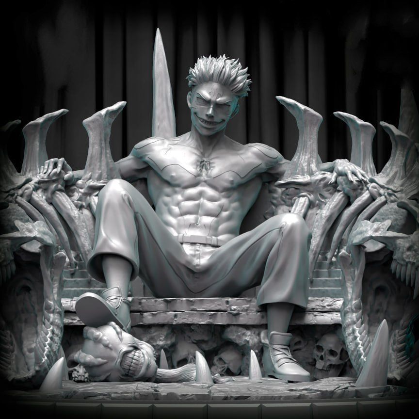 Sukuna 3D print model_3