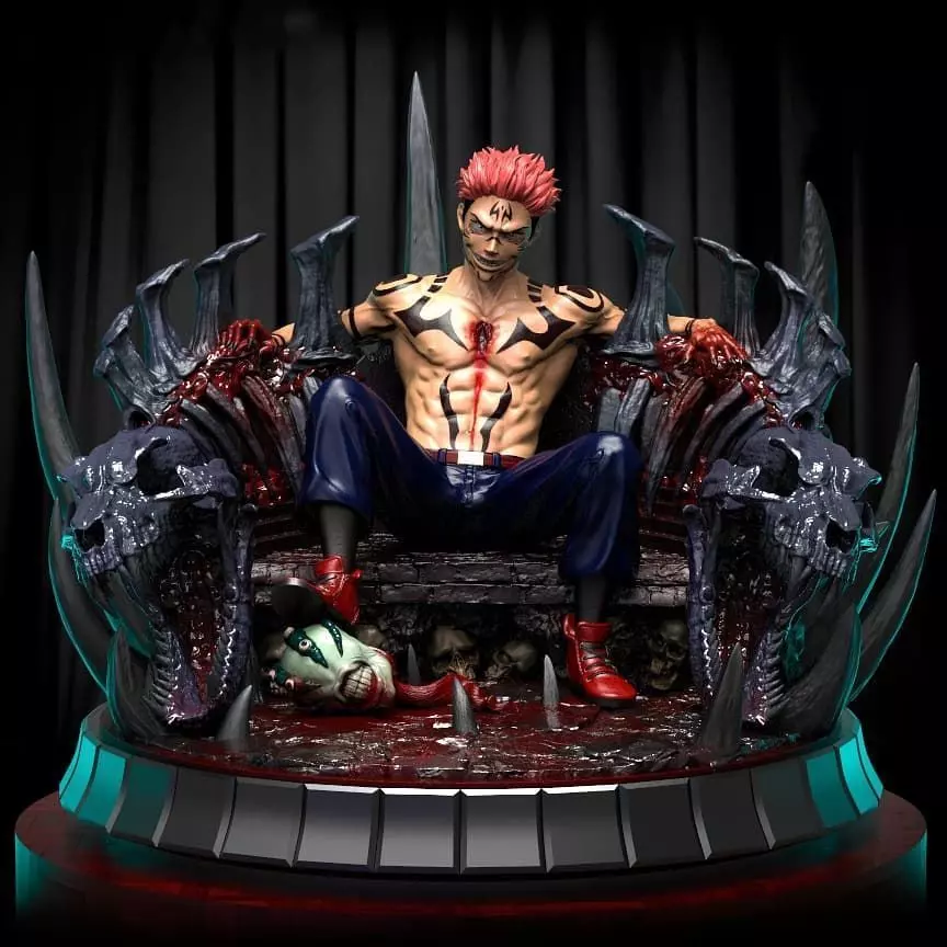 Sukuna 3D print model_0