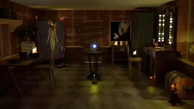 Magic and wizard room