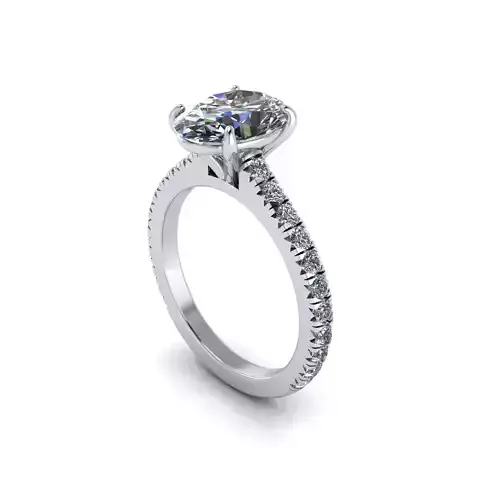 Women Diamond Engagement Ring R179