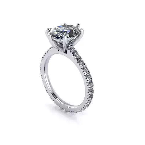 Solitaire Diamond Women Ring R209