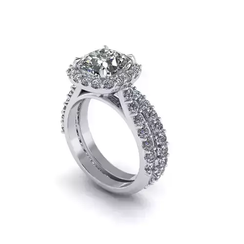 Matching Diamond Rings R212