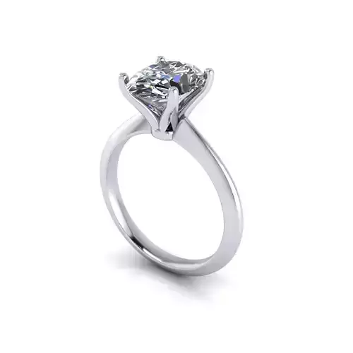 Solitaire Diamond Engagement Ring R206