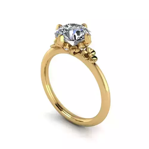 Solitaire Women Diamond Fashion Ring R201
