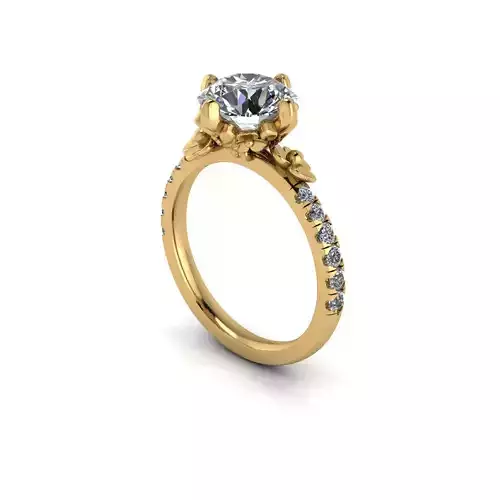 Solitaire Women Diamond Fashion Ring R175