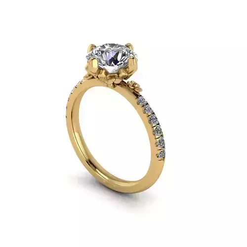 Solitaire Diamond Fashion Ring R184