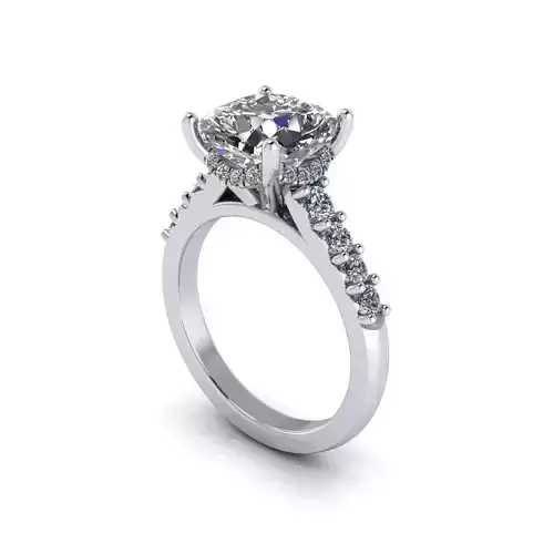Women Diamond Engagement Ring R185