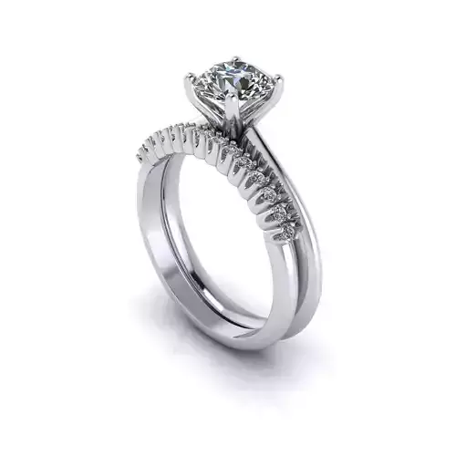 Matching Diamond Wedding Ring R175