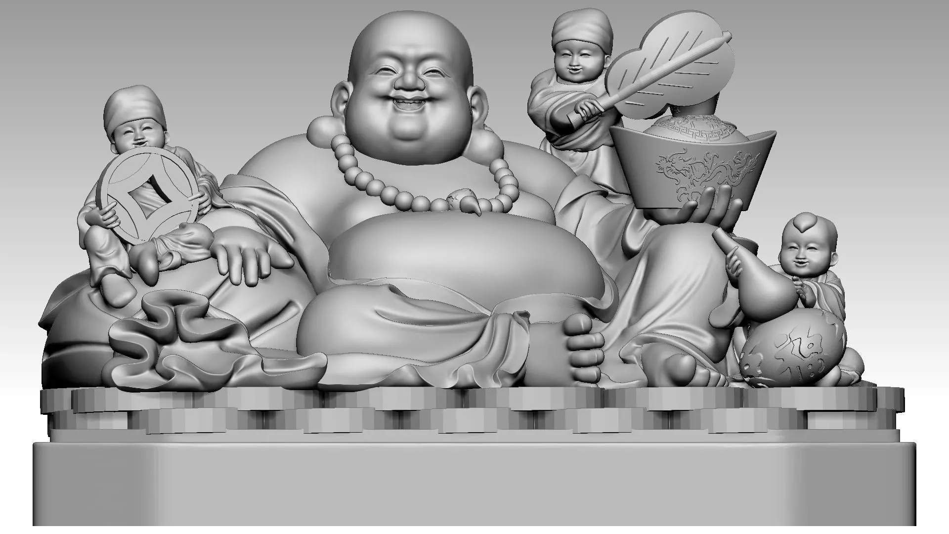 Maitreya 10 3D print model