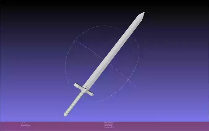 Solo Leveling Sword Intact And Broken Assembly