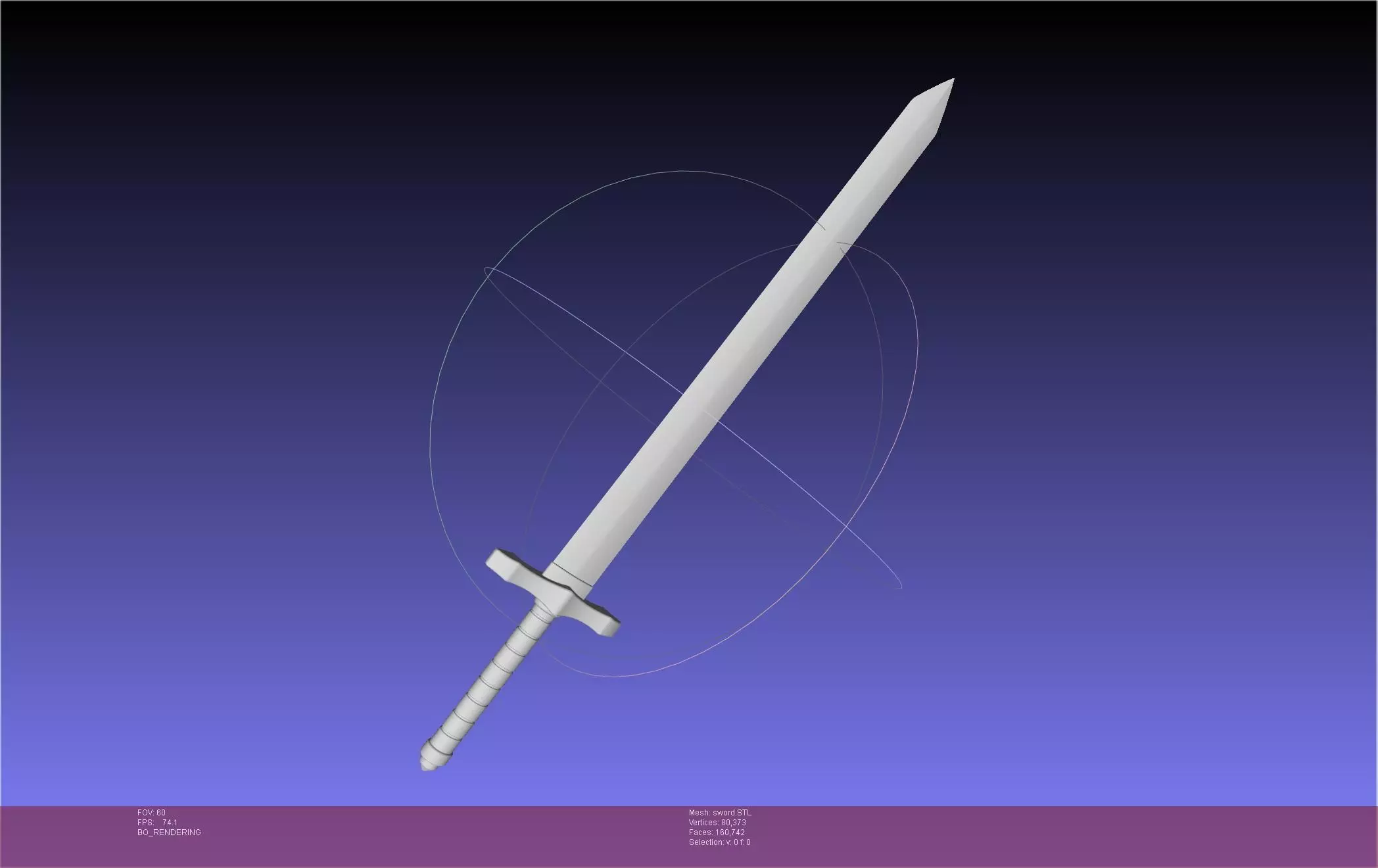 Solo Leveling Sword Intact And Broken Assembly 3D print model