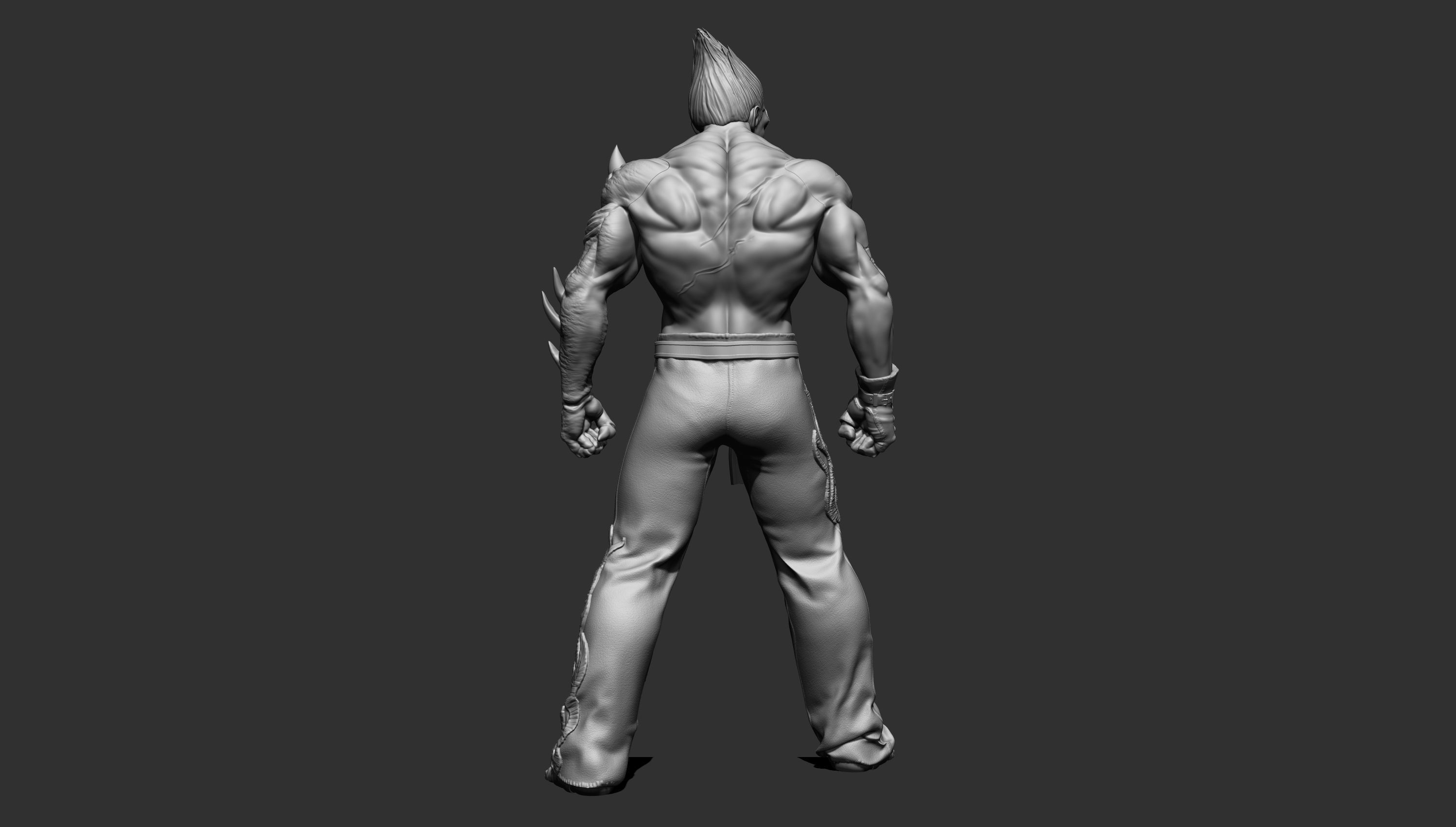 Kazuya Mishima tekken 3D model_2