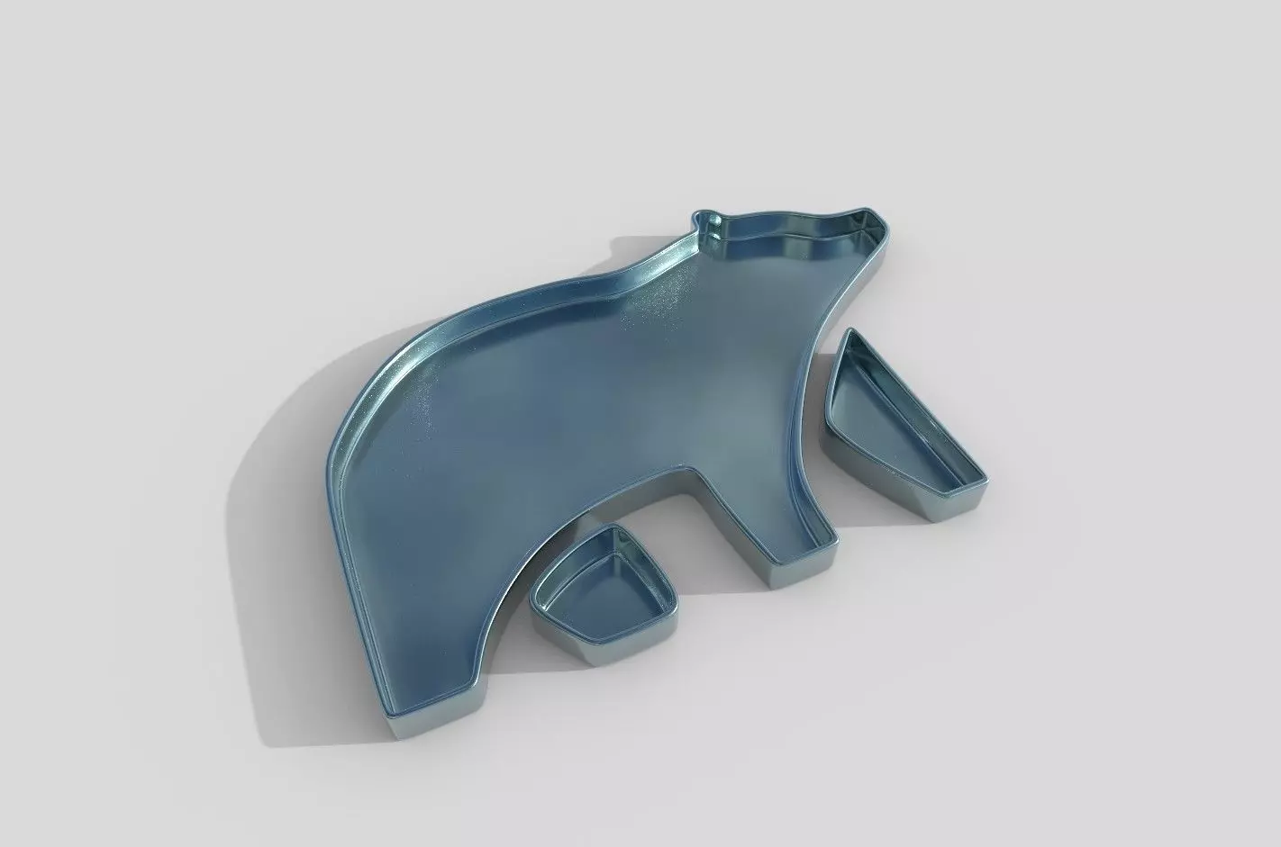 Decorative bear 3D model_0