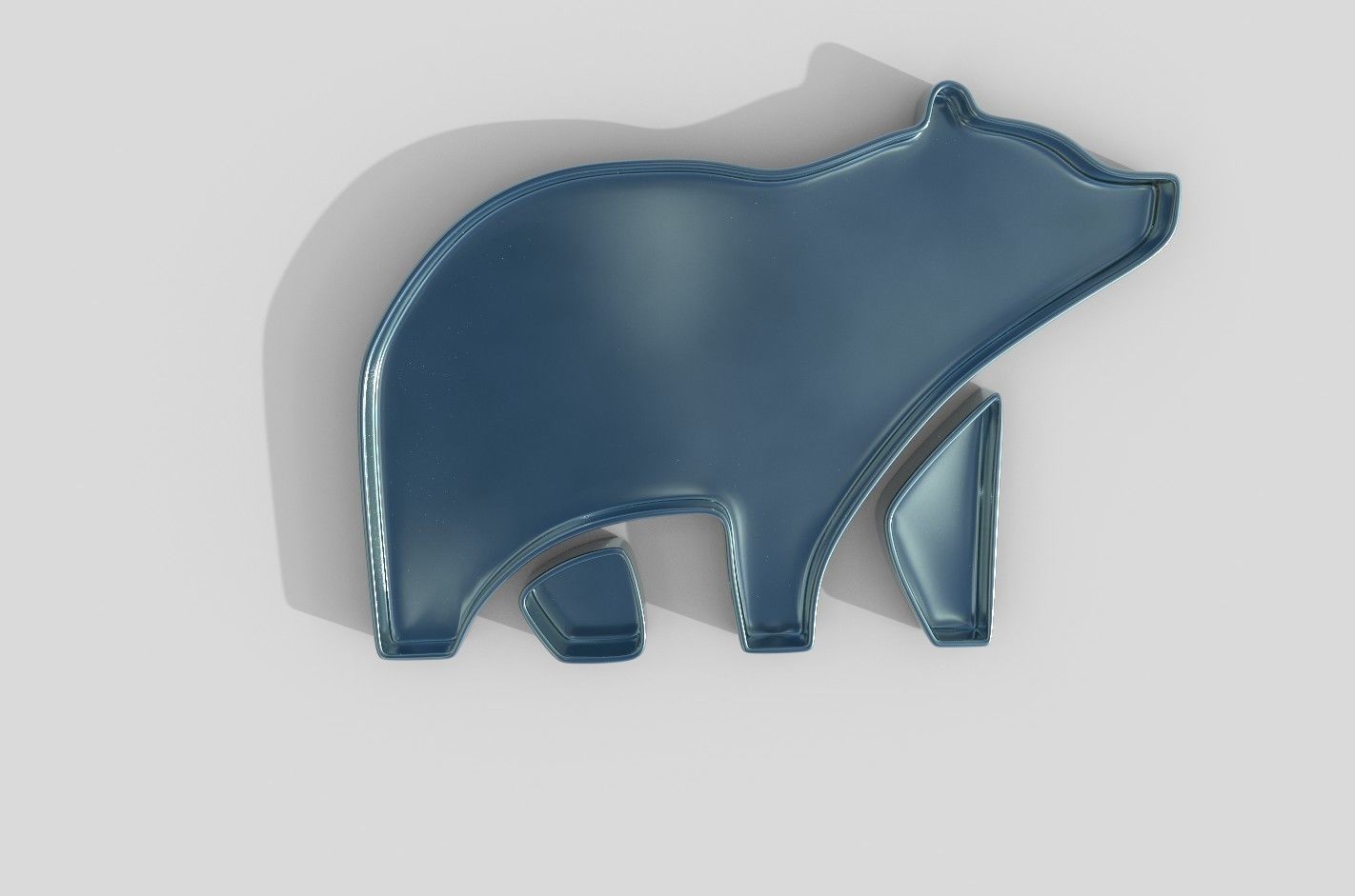Decorative bear 3D model_1