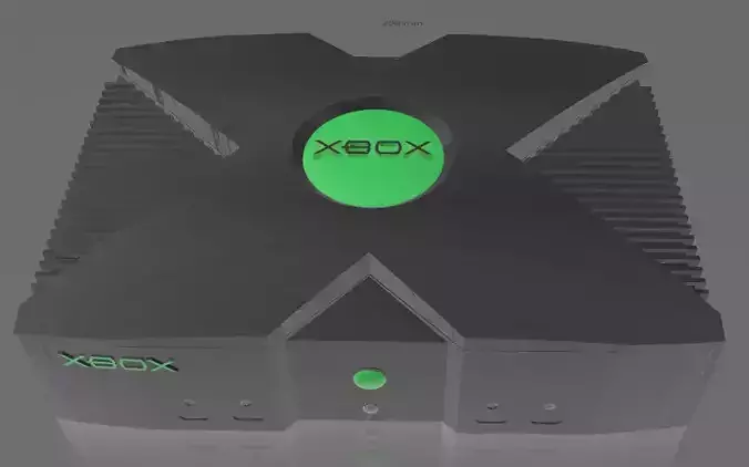 original Xbox container  3D print model