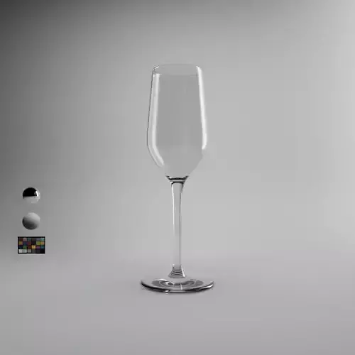 Sherry Wine Glass Photorealistic 3D model