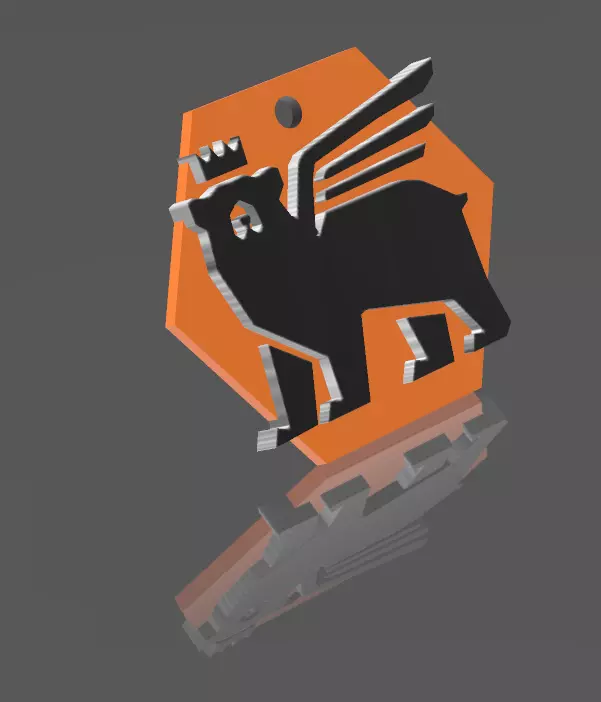 Stanley keychain 3D print model
