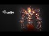 Hell Golem Warrior Low-poly game engine ready 3D model Low-poly 3D model_3