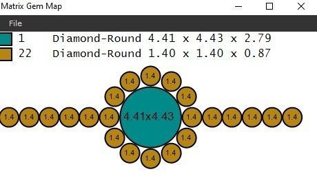 4 Prong Halo Engagement Ring  3D print model_1