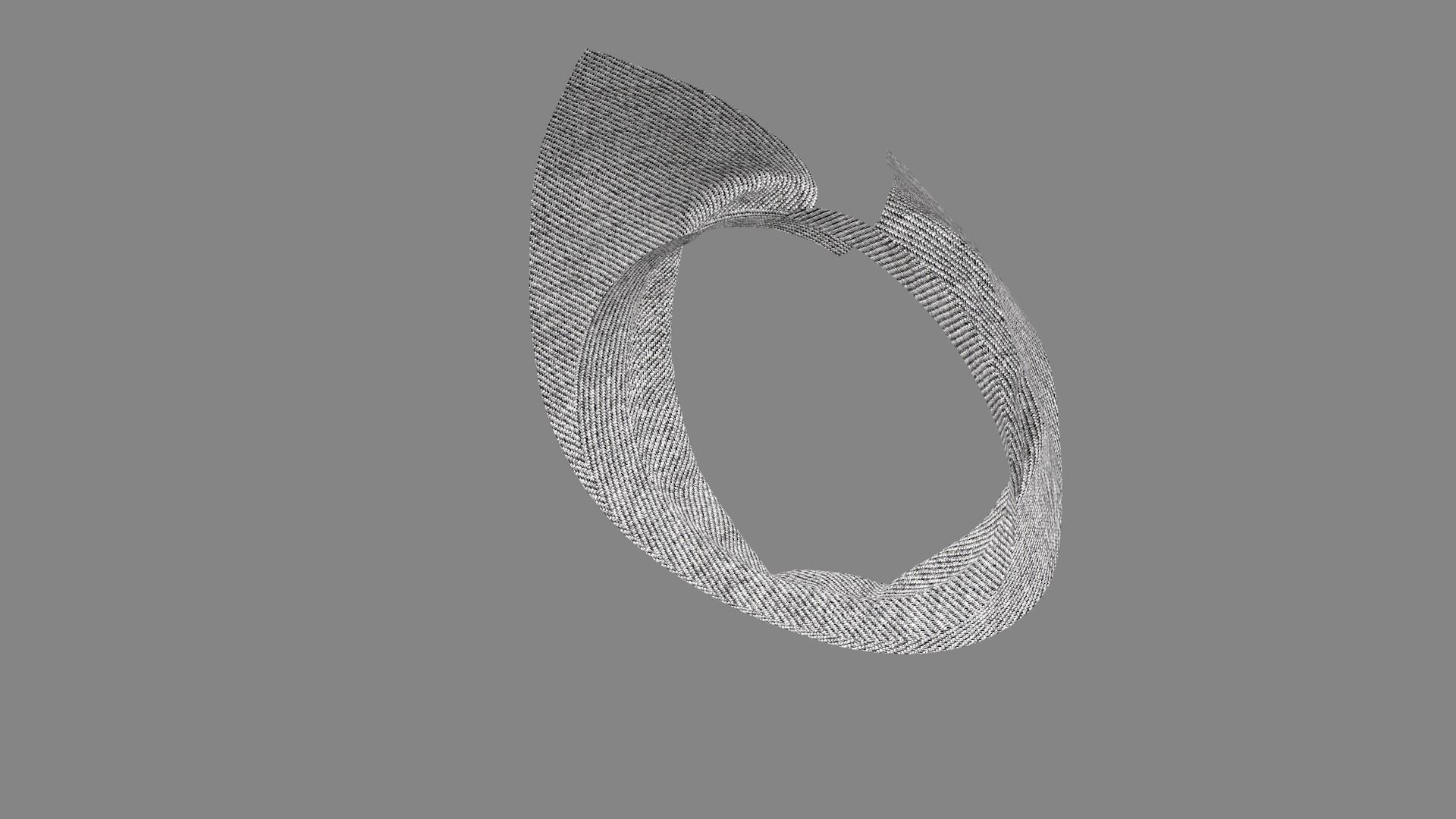 Dress collars scarves and necklaces decorated 3d models 3D model_5