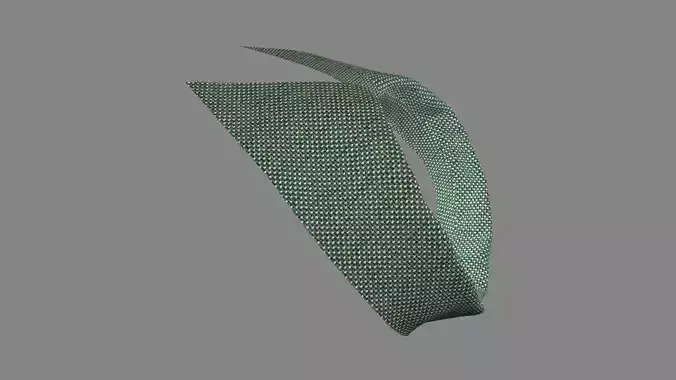 Dress collars scarves and necklaces decorated 3d models