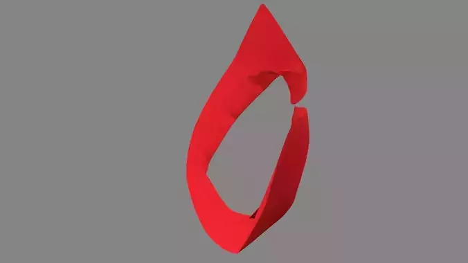 Dress collars scarves and necklaces decorated 3d models