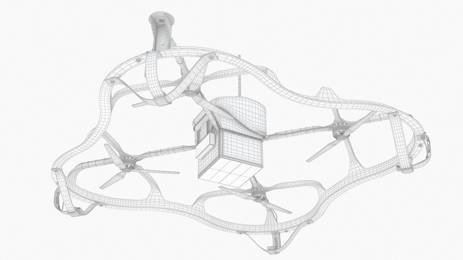 Quadcopter Drone Collection PBR Pack _42