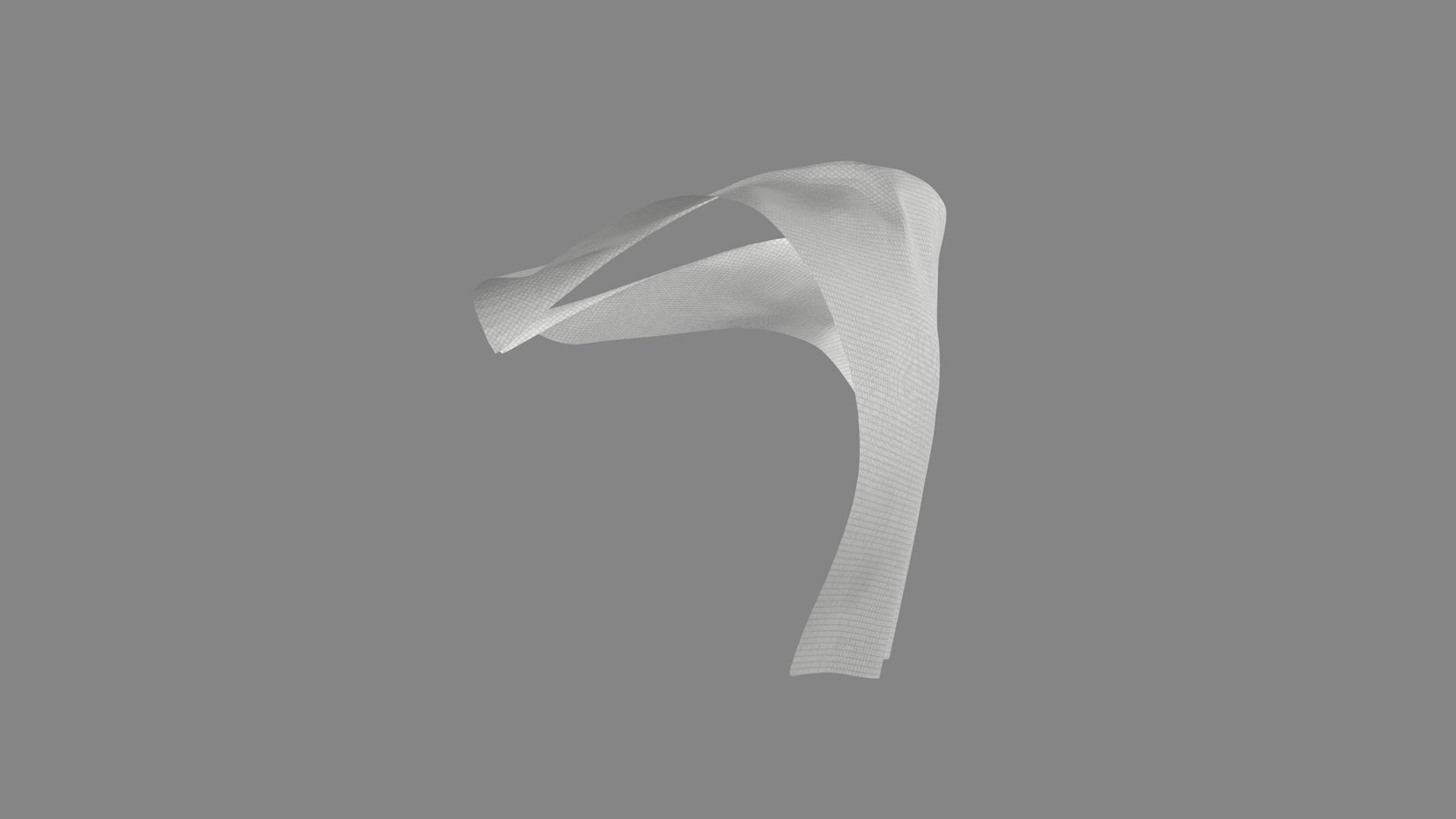 Dress collars scarves and necklaces decorated 3d models 3D model_4