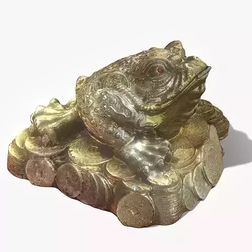 gold frog