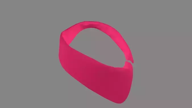 Dress collars scarves and necklaces decorated 3d models