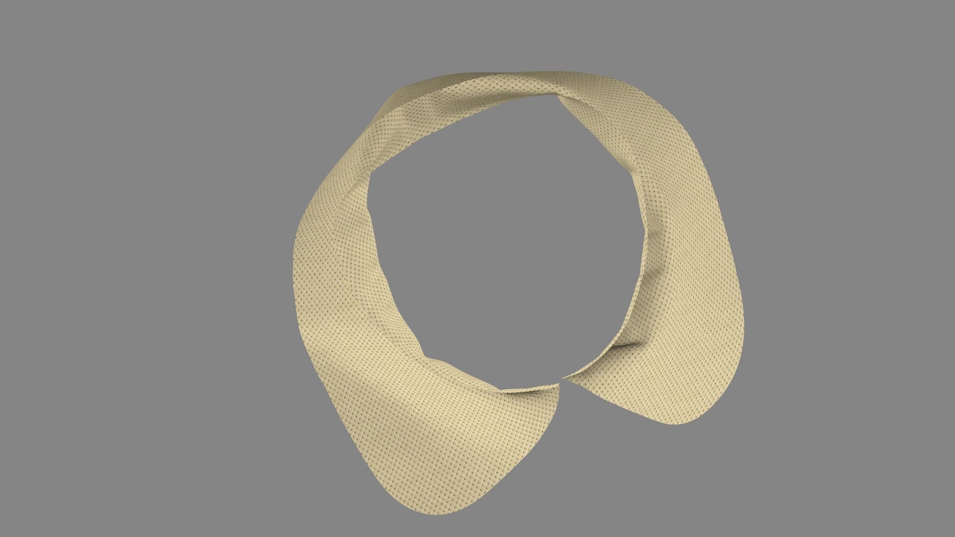 Dress collars scarves and necklaces decorated 3d models 3D model_6
