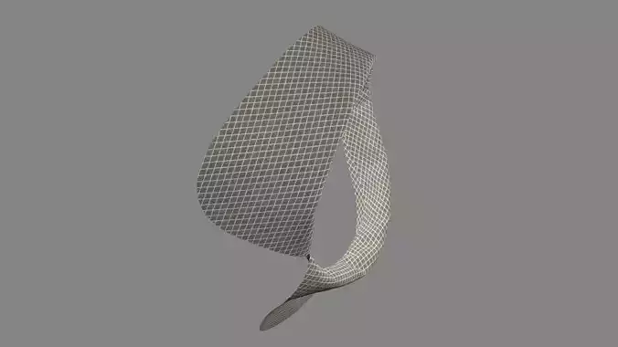 Dress collars scarves and necklaces decorated 3d models 3D model