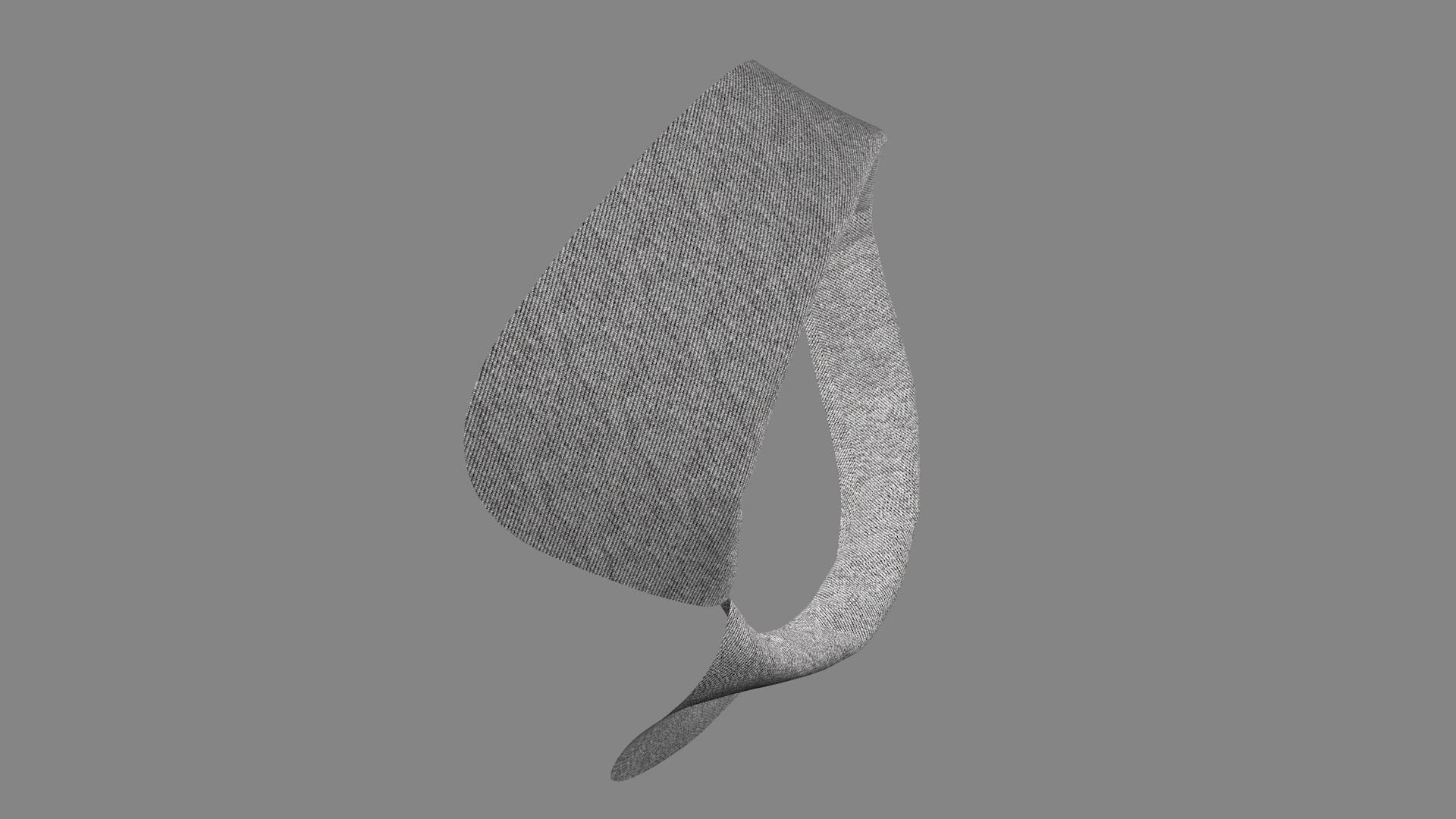 Dress collars scarves and necklaces decorated 3d models 3D model_6