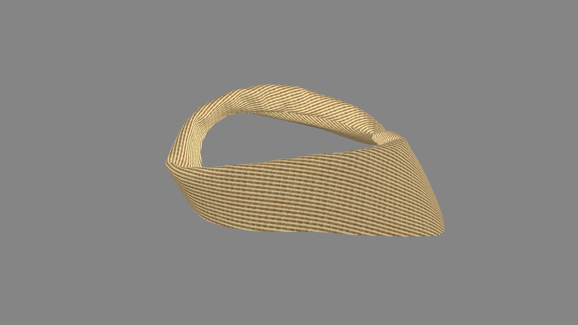 Dress collars scarves and necklaces decorated 3d models 3D model_4