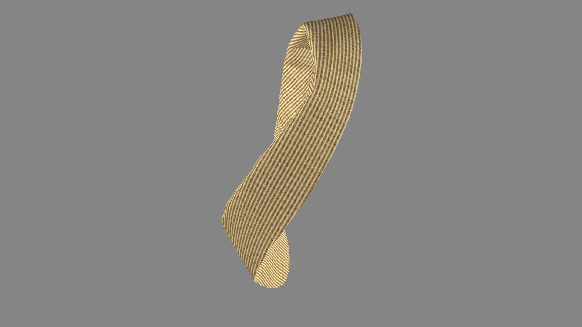 Dress collars scarves and necklaces decorated 3d models 3D model_2