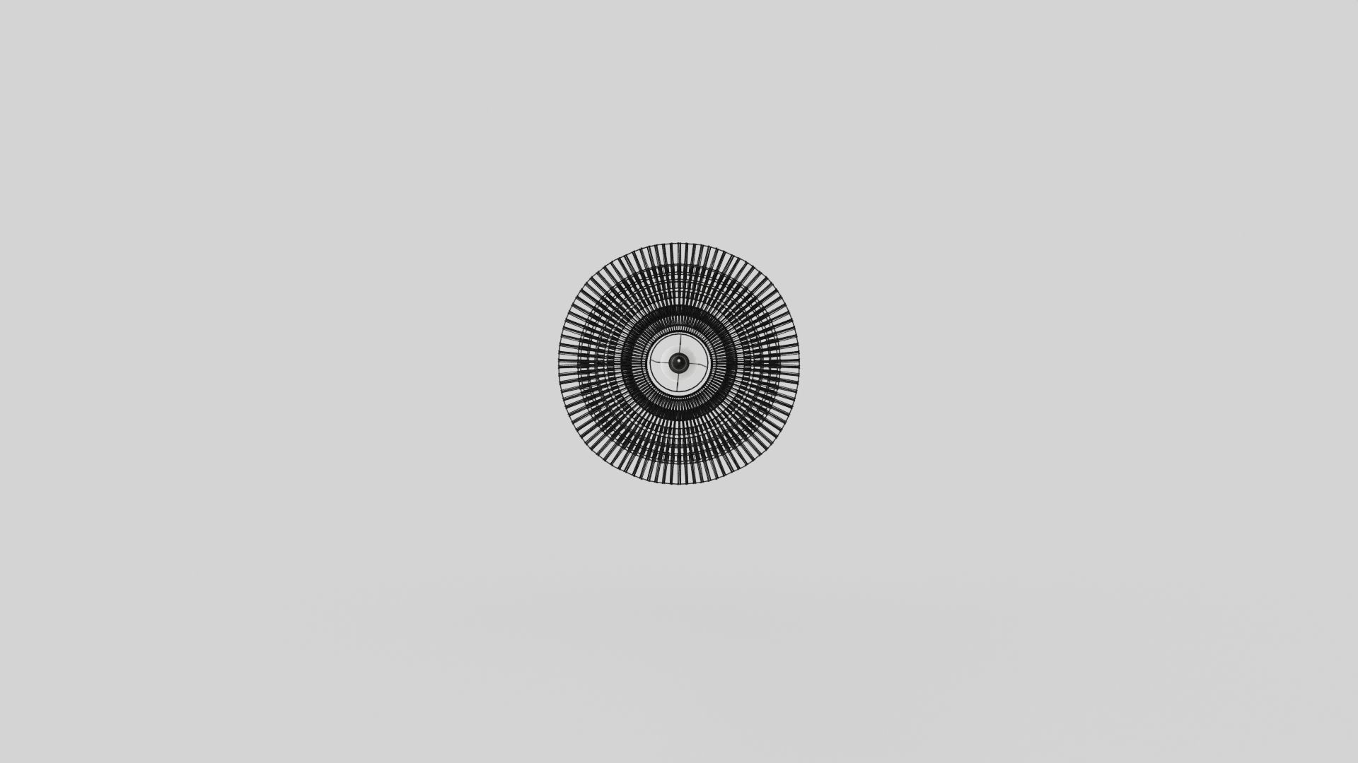 Wild Pendant Ceiling Lamp 2 Low-poly 3D model_5