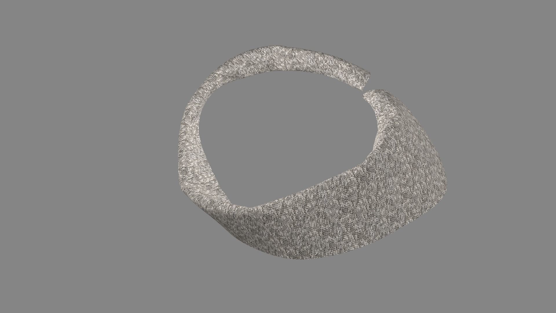 Dress collars scarves and necklaces decorated 3d models 3D model_6