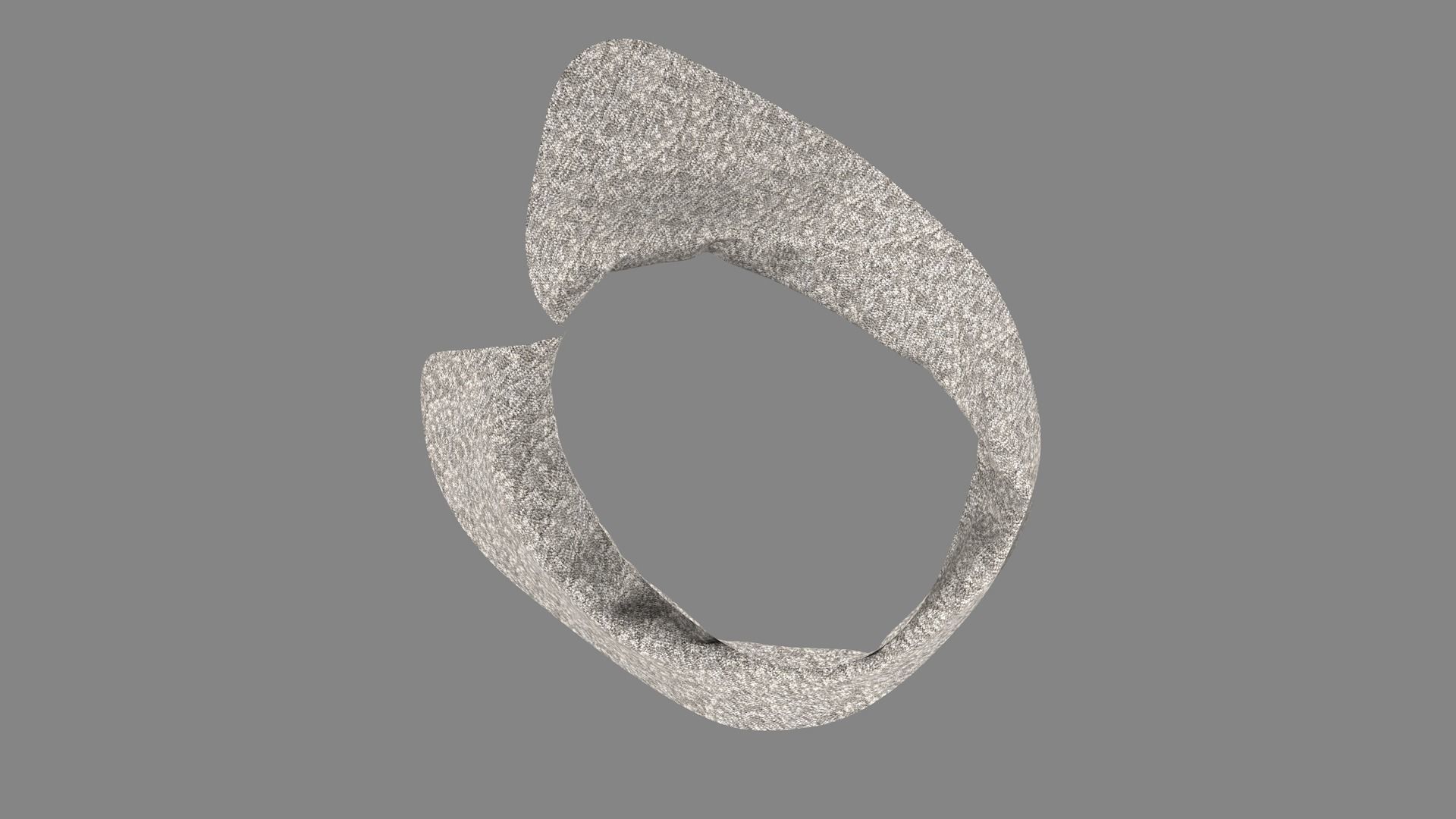 Dress collars scarves and necklaces decorated 3d models 3D model_4