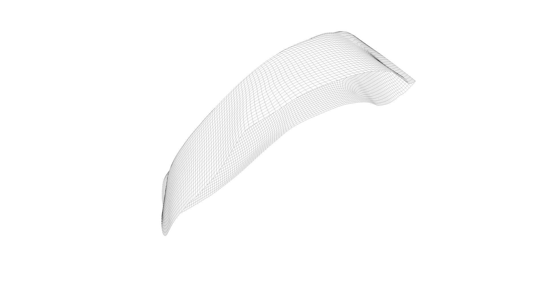 Dress collars scarves and necklaces decorated 3d models 3D model_8