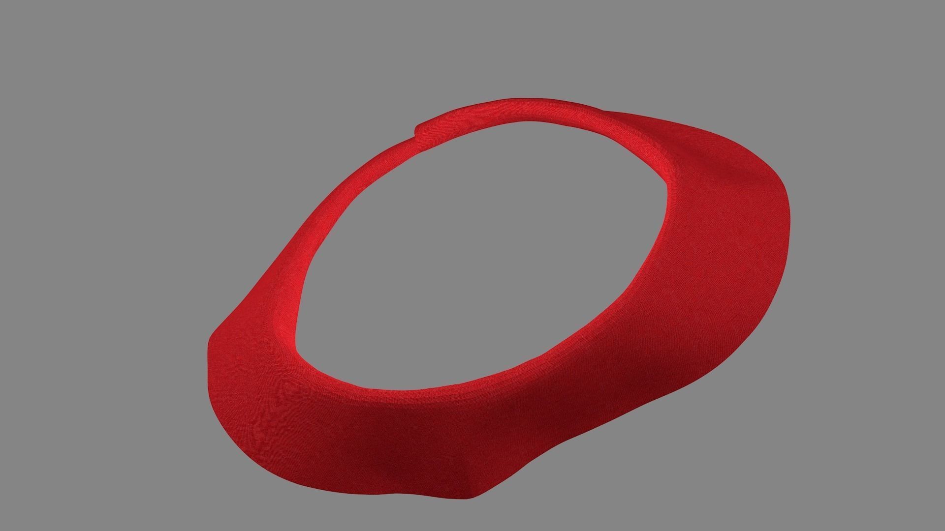 Dress collars scarves and necklaces decorated 3d models 3D model_2