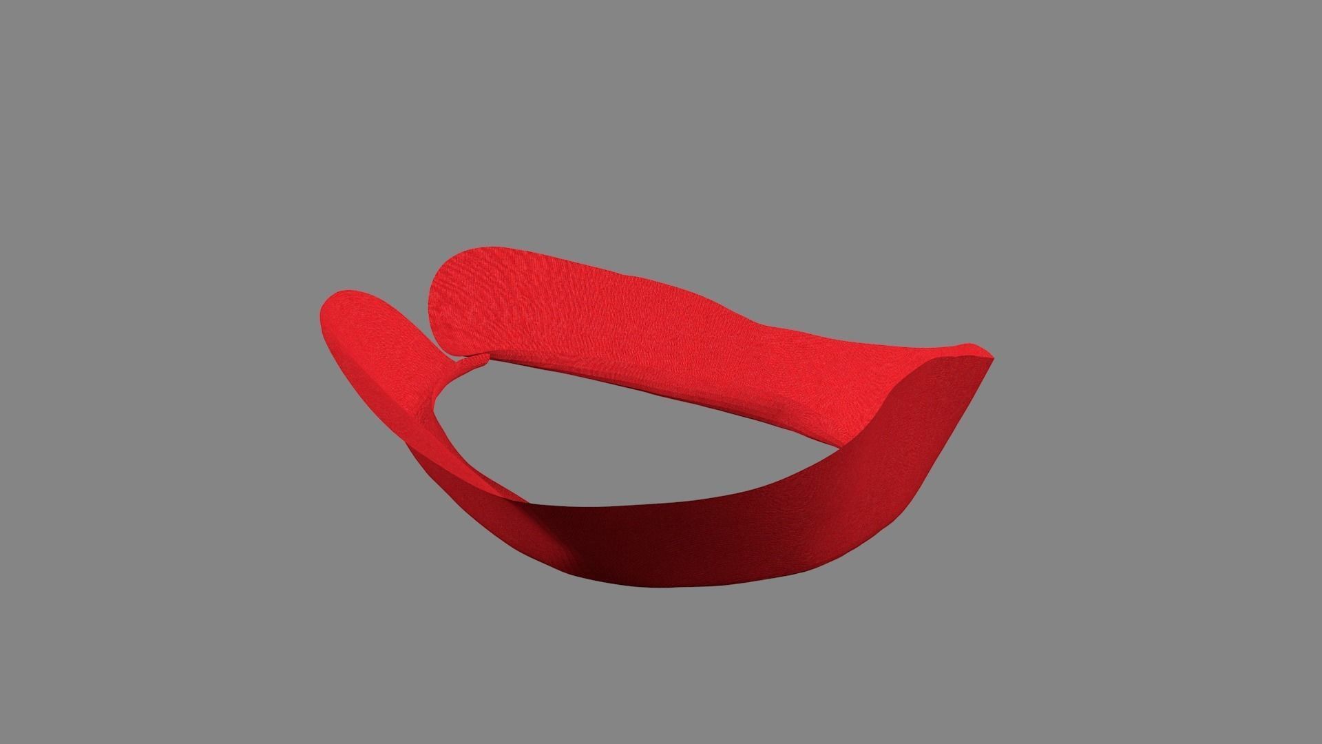 Dress collars scarves and necklaces decorated 3d models 3D model_5