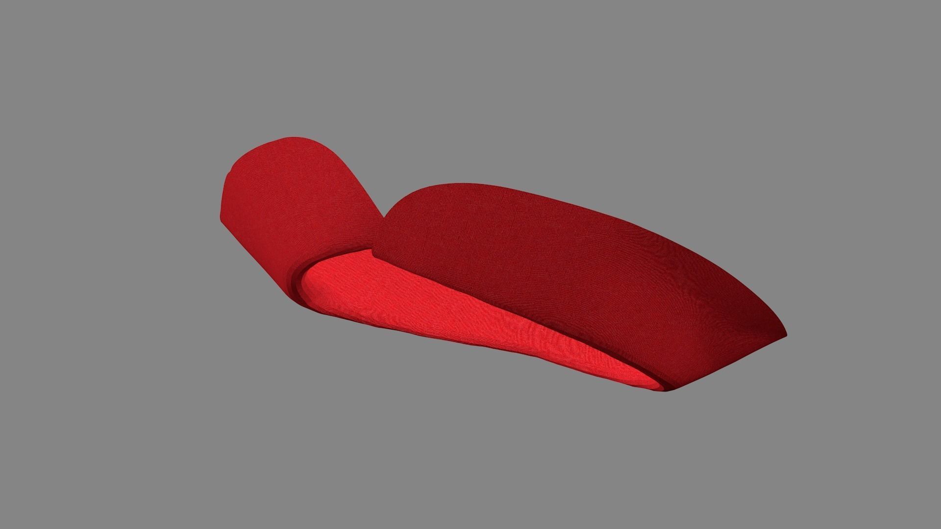 Dress collars scarves and necklaces decorated 3d models 3D model_4