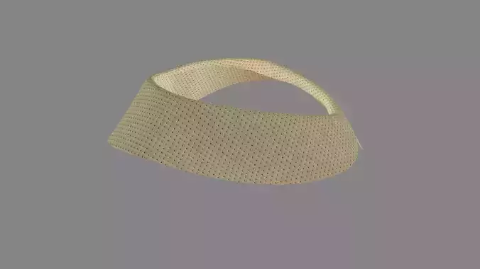 Dress collars scarves and necklaces decorated 3d models