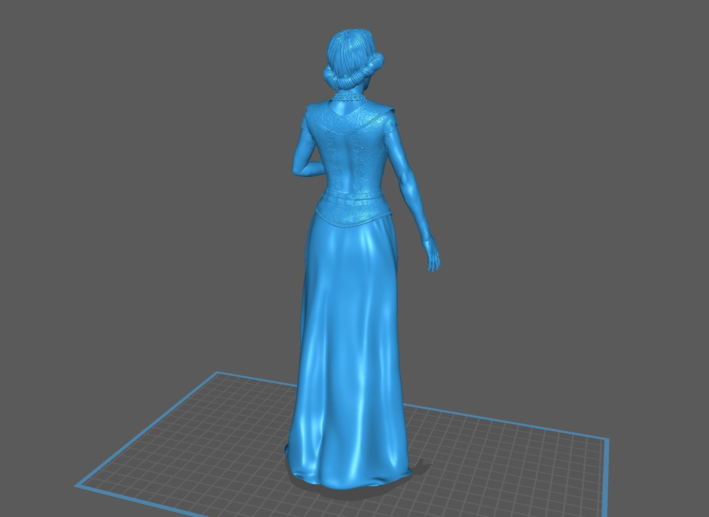 Orianna from Witcher 3 Blood and wine 3D print model_3