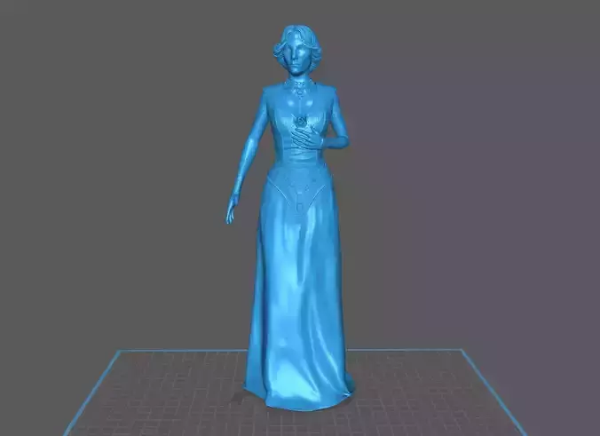 Orianna from Witcher 3 Blood and wine 3D print model Orianna from Witcher 3 Blood and wine 3D print model