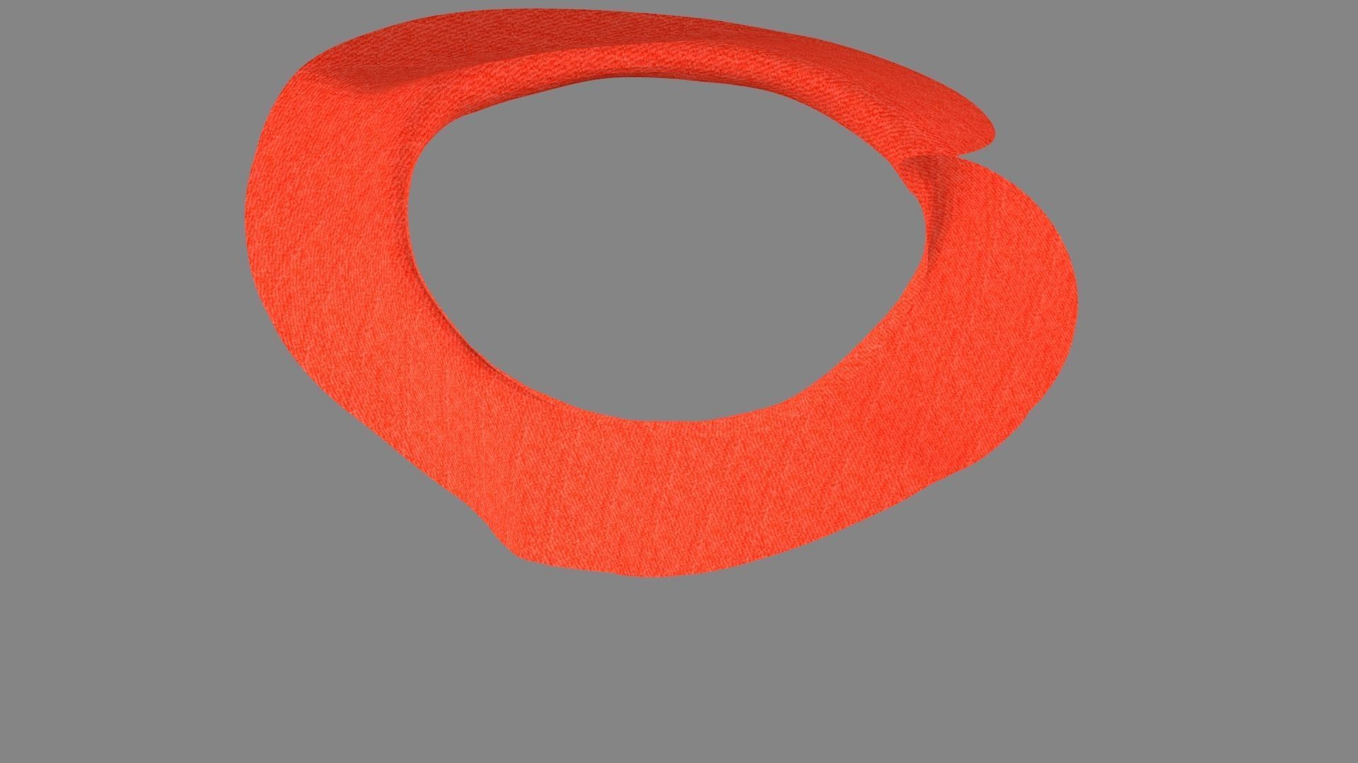 Dress collars scarves and necklaces decorated 3d models 3D model_4