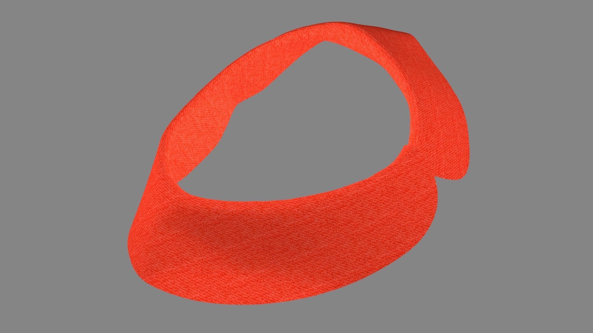 Dress collars scarves and necklaces decorated 3d models 3D model_3